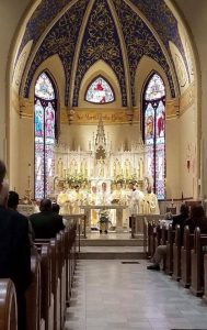 Fr Lyons First Mass